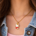 Cute Bunny Charm Necklace