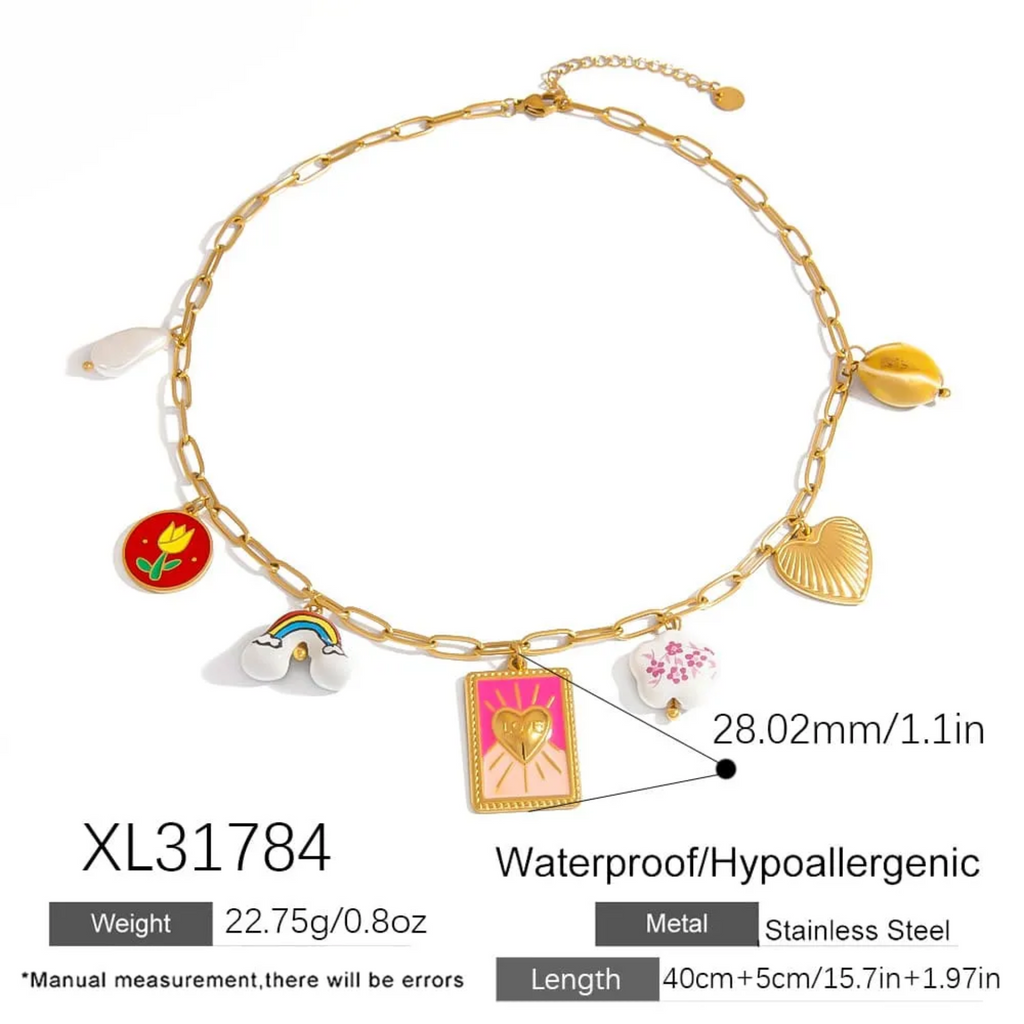 Charm Story Necklace