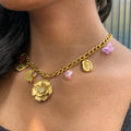 Floral Charm Necklace