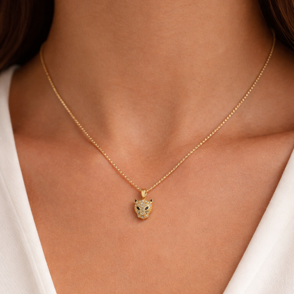 Jaguar Pendant Necklace