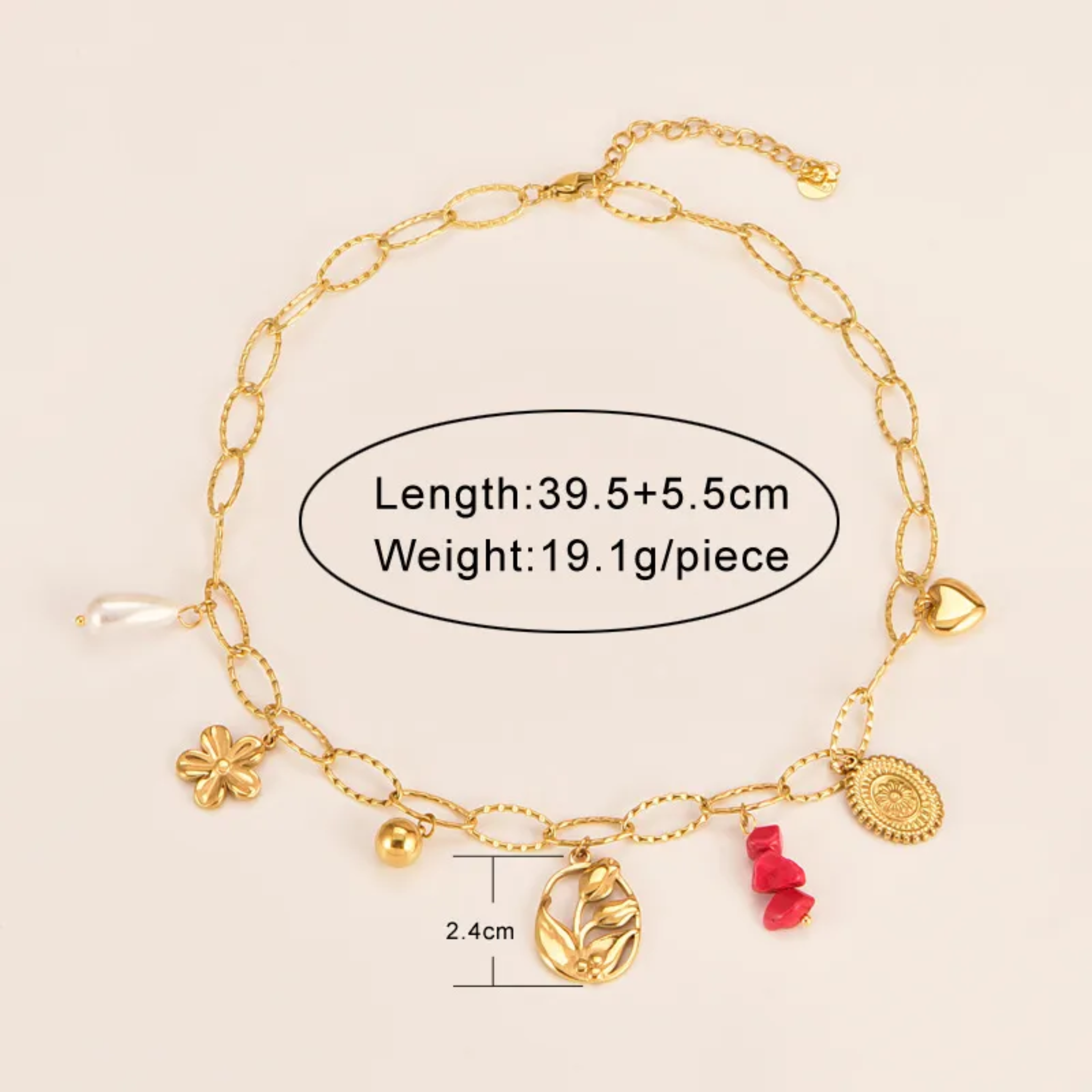 Vintage Charm Necklace