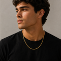 Men’s Figaro Chain (Dual-Link Pattern Chain)