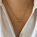 Bow Pendant Necklace