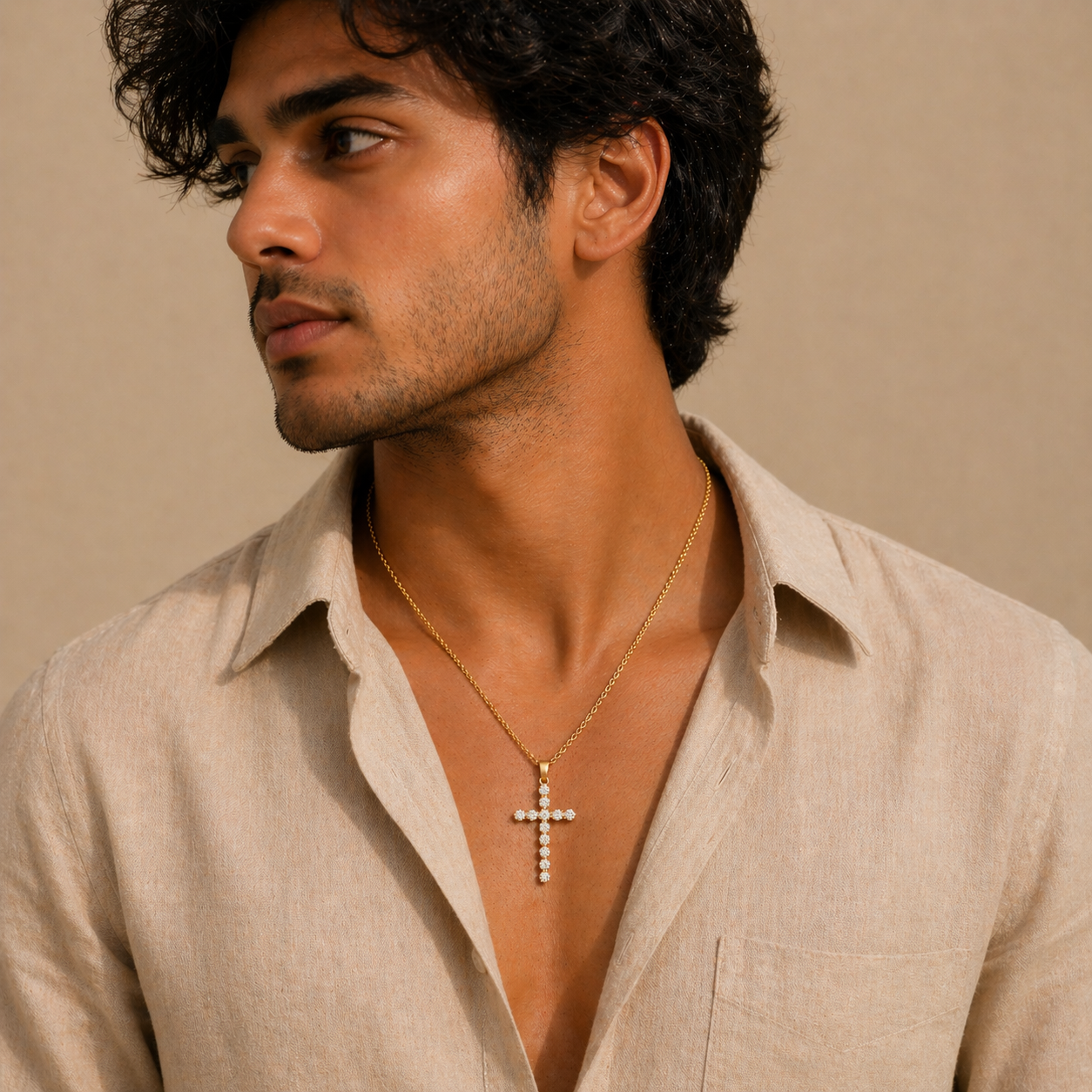 Eternal Faith Cross Necklace