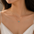 Aqua Love Necklace