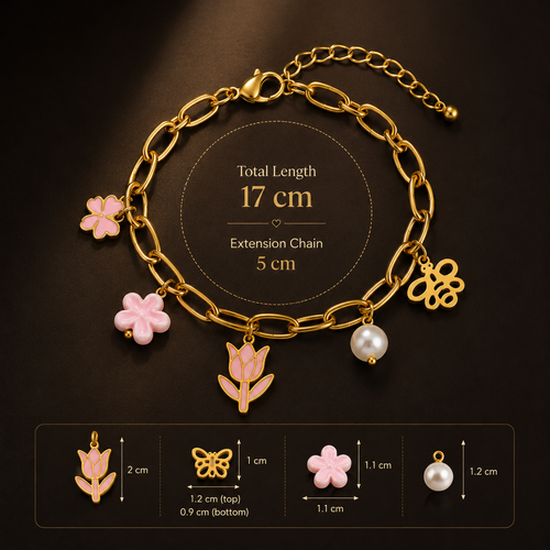 Blossom Charm Bracelet