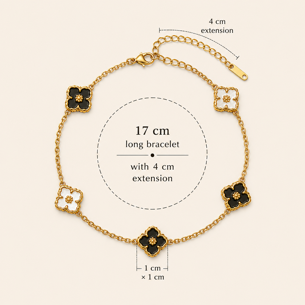 Clover Charm Bracelet